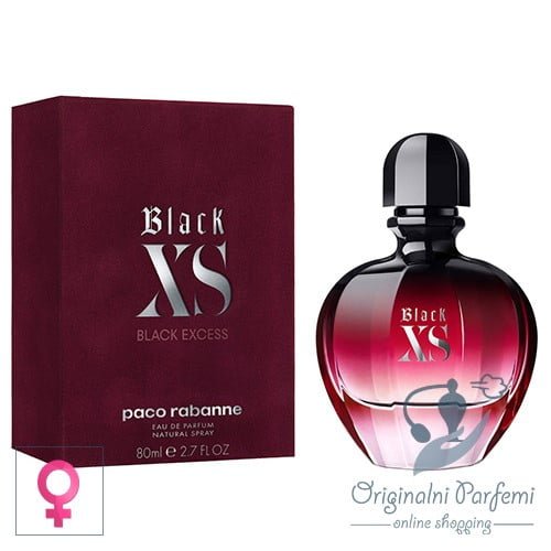 Paco Rabanne Black XS For Her 80ml EDP