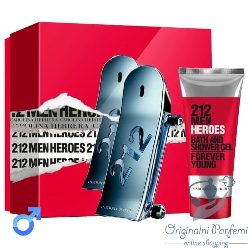 Carolina Herrera 212 Men Heroes Set 90ml+100ml