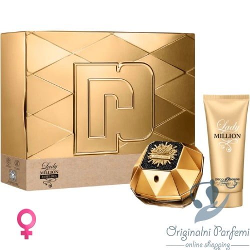 Paco Rabanne Lady Million Fabulous Set 80ml+100ml