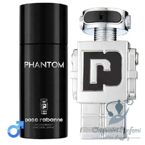 Paco Rabanne Phantom Set 100ml+deo150ml