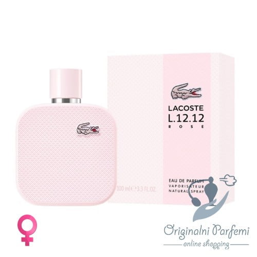 Lacoste L.12.12 Eau de Parfum Rose 100ml EDP