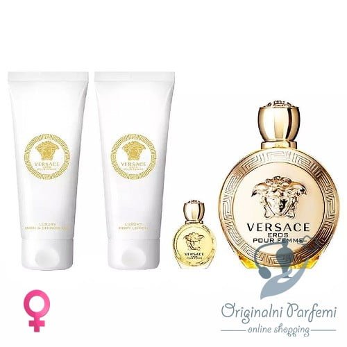 Versace Eros Pour Femme Set 3x100ml+10ml
