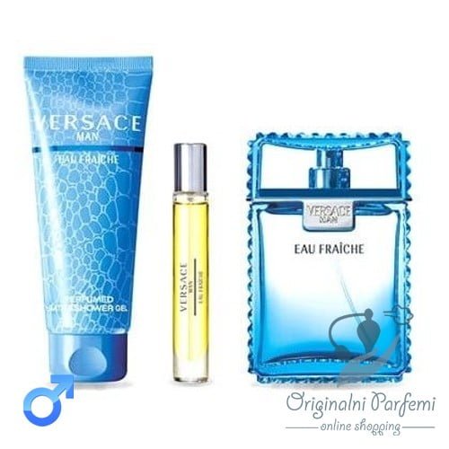 Versace Man Eau Fraiche Set 100ml+10ml+150ml