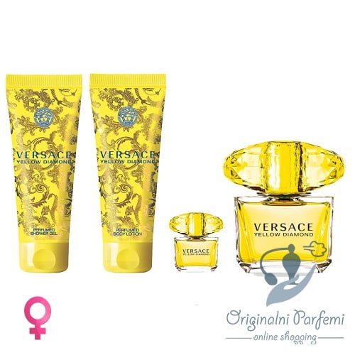 Versace Yellow Diamond Set 90ml+10ml+2x100ml