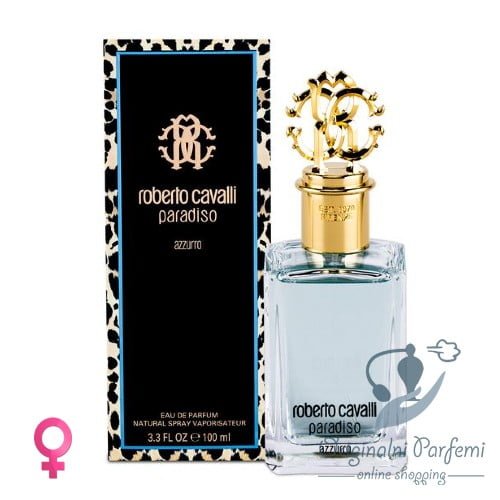 Roberto Cavalli Paradiso Azzurro 100ml EDP NEW