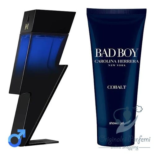 Carolina Herrera Bad Boy Cobalt Elixir Set 2x100ml