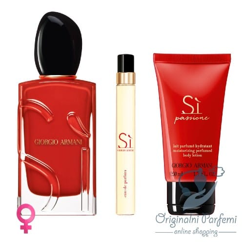 Giorgio Armani Si Passione Set 100ml+10ml+50ml