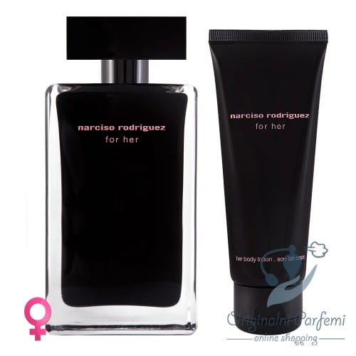 Narciso Rodriguez For Her Eau de Toilette Set 100ml+75ml