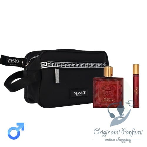 Versace Eros Flame Set 100ml+10ml+neseser
