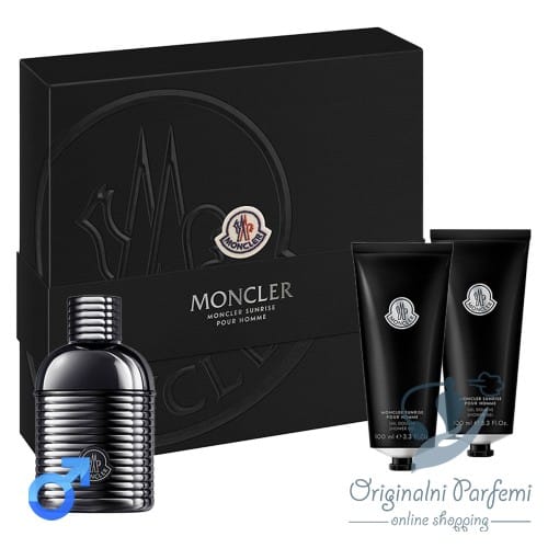 Moncler Sunrise Pour Homme Set 3x100ml