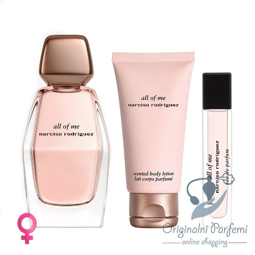 Narciso Rodriguez All of Me Set 90ml+50ml+10ml