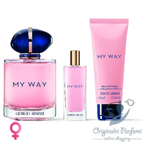 Giorgio Armani My Way Set 90ml+15ml+75ml